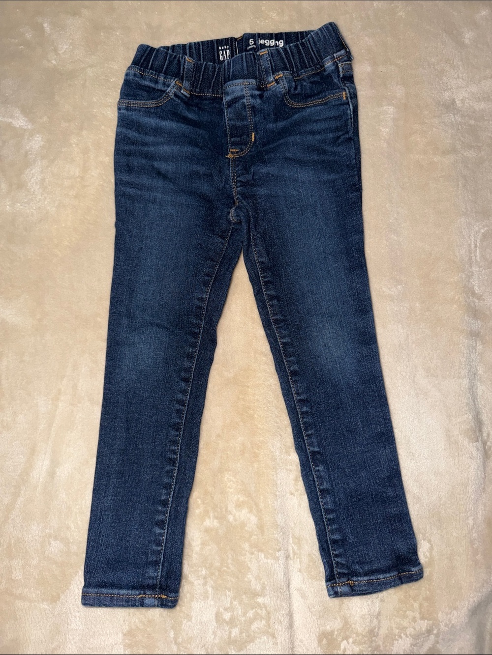 GAP Girls Dark Blue Stretch Jeggings